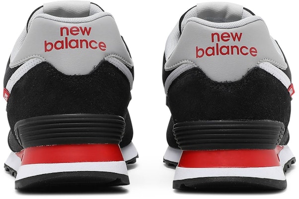 Buy New Balance 574 Black Velocity Red ML574SM2 Novelship