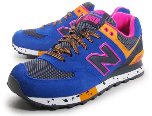 New Balance 574 'Blue Pink Orange' ML574BO Order New Balance 574 'Blue Pink Orange' ML574BO