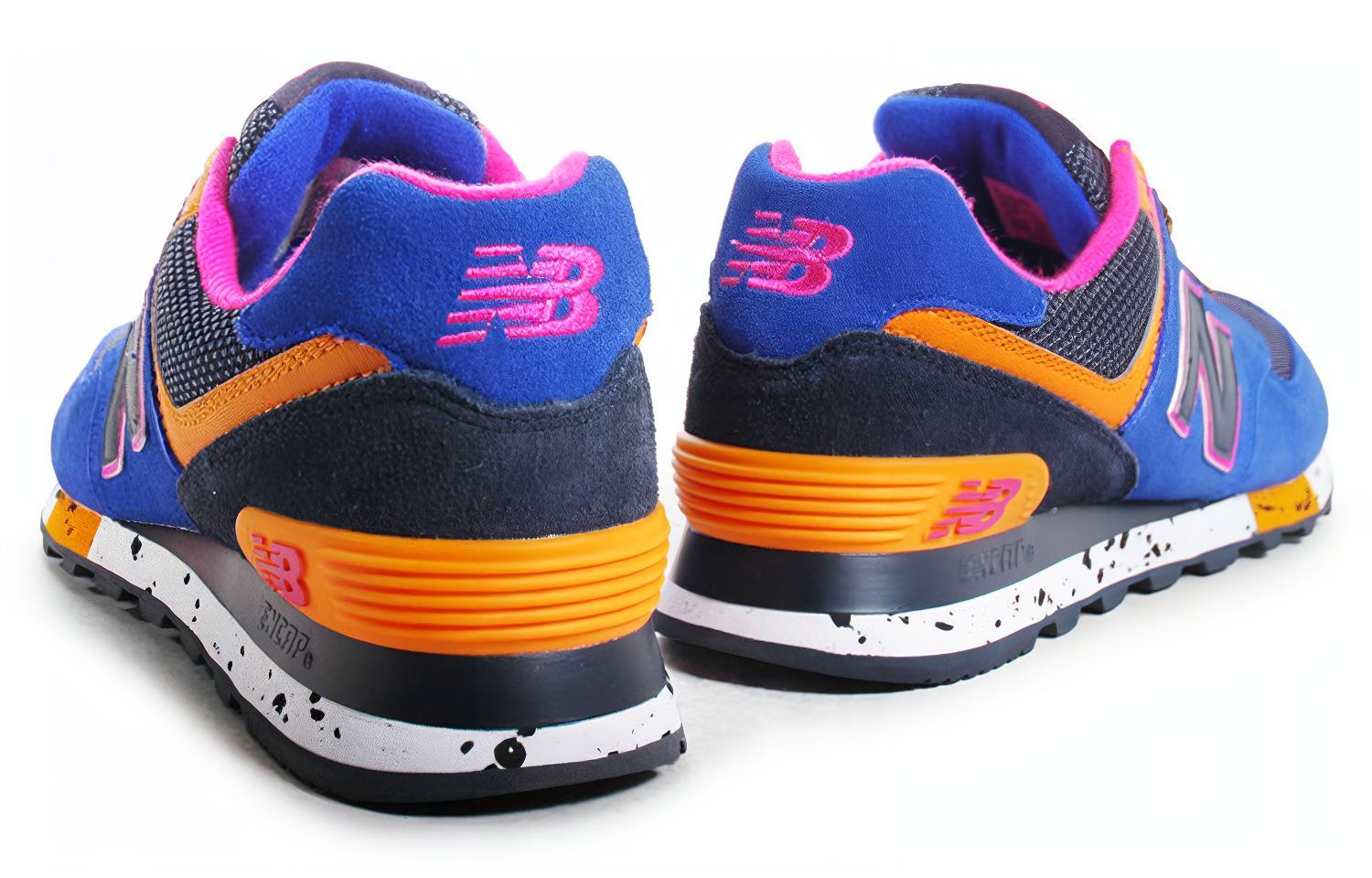 Lookbook New Balance 574 'Biru Pink Jingga' ML574BO