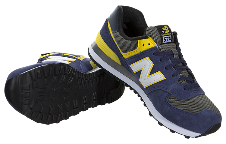Shop New Balance 574 'Biru Kuning' ML574AAA