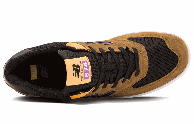 Lookbook New Balance 574 'Marrón Negro' AM574SEK