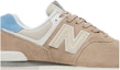 Order ニューバランス574 茶/水色 U574OO2