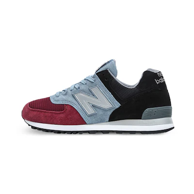NB 574 'Burgundy Black Grey'