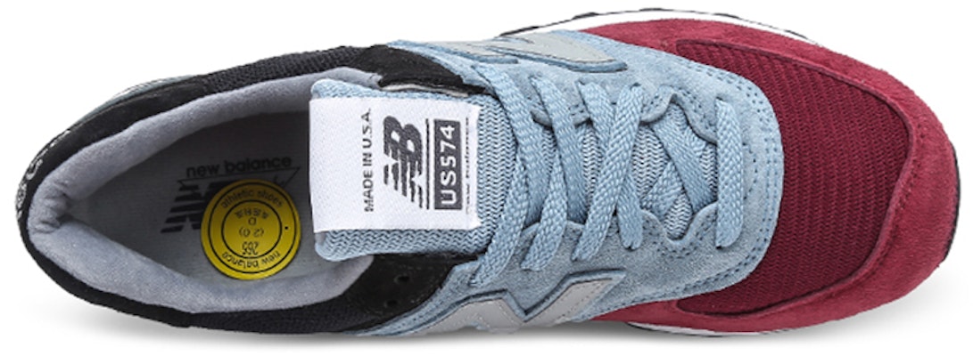 New Balance 574 'Merah Marun Hitam Abu-abu' US574CM1 Order New Balance 574 'Merah Marun Hitam Abu-abu' US574CM1