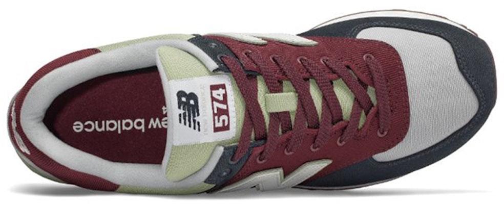 New Balance 574 'Burgundy Biru' ML574INE Lookbook New Balance 574 'Burgundy Biru' ML574INE