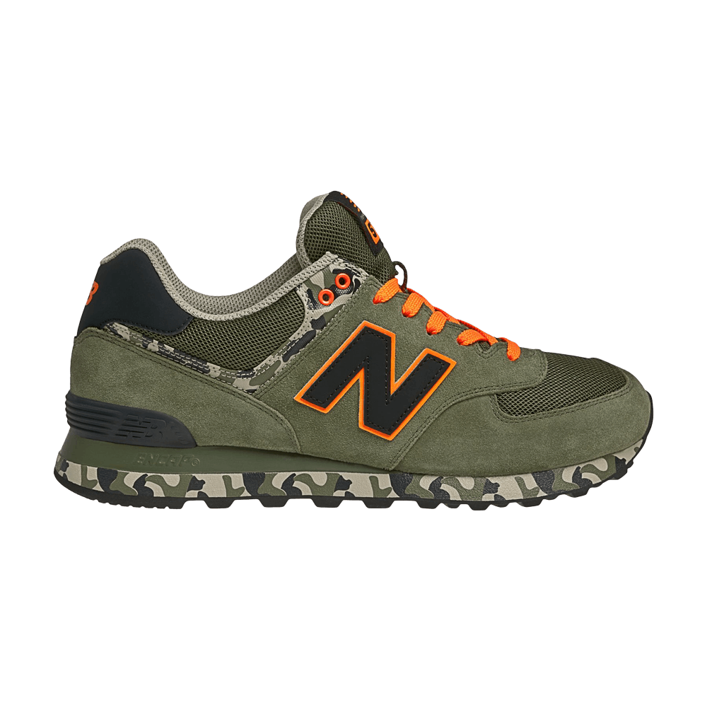 Buy New Balance 574 '迷彩系列 - 軍綠色' ML574CGR