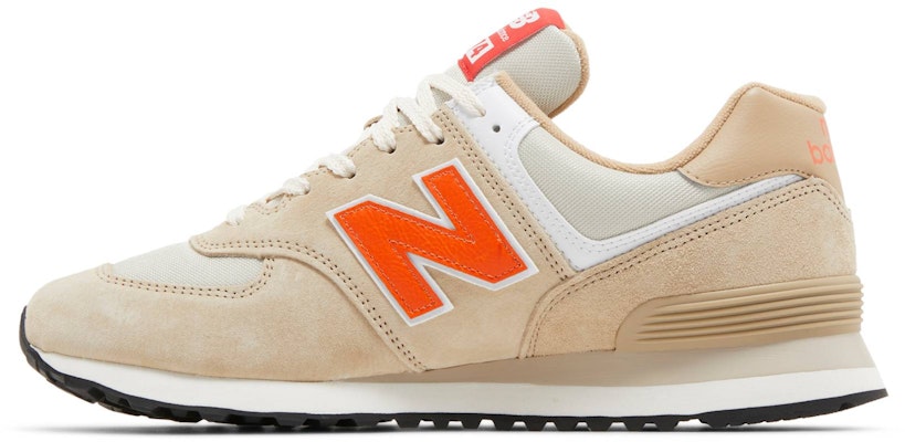 New Balance 574 'Chicken Bone Orange' Lelaki: Ayam Tulang Oren U574HBO Lookbook New Balance 574 'Chicken Bone Orange' Lelaki: Ayam Tulang Oren U574HBO