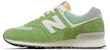New Balance 574 'Chive' Lelaki/Wanita Sepatu Hijau U574RCC