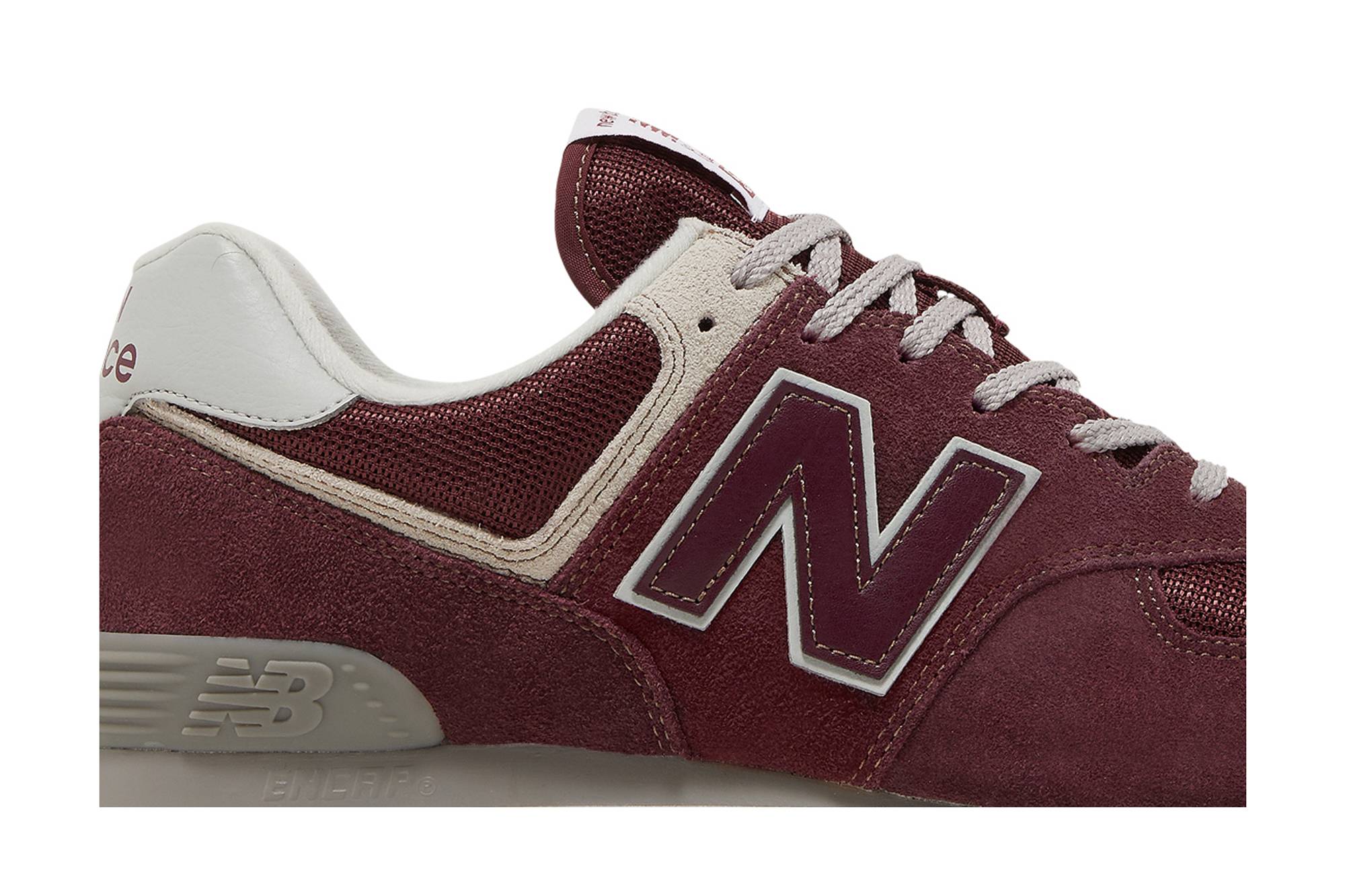 New balance 574 core burgundy cheap