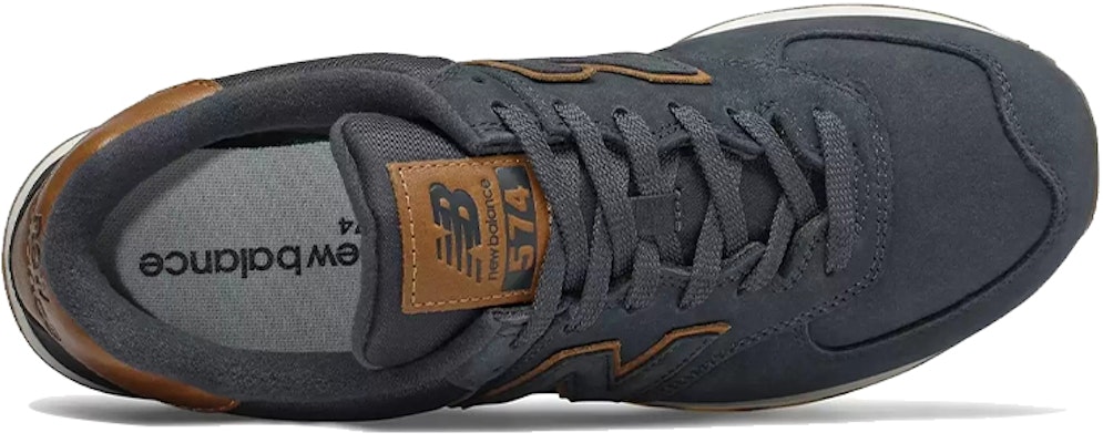 New Balance 574 Siri 'Navy Coklat' ML574NBD Lookbook New Balance 574 Siri 'Navy Coklat' ML574NBD