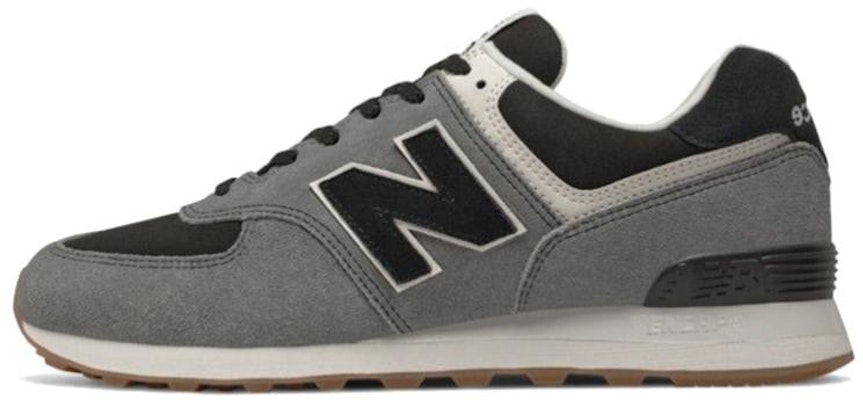 New Balance 574系列 透氣減震防滑 低筒運動鞋 深灰黑 Buy New Balance 574系列 透氣減震防滑 低筒運動鞋 深灰黑