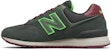 New Balance 574 'Dark Olive Energy Lime' - Zaitun Gelap Lime Tenaga. MT574ATC