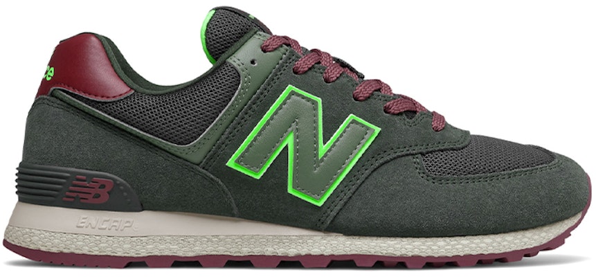 New Balance 574 'Dark Olive Energy Lime' MT574ATC Order New Balance 574 'Dark Olive Energy Lime' MT574ATC