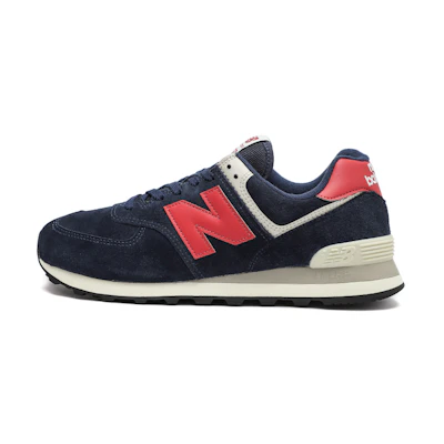 NB 574 'Dark Blue Red Gray'