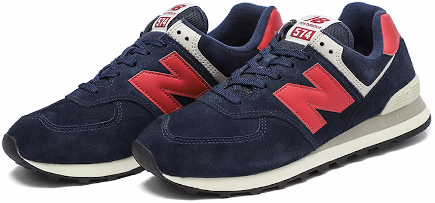 뉴발란스 574 '다크 블루 레드 그레이' ML574PN2 Lookbook 뉴발란스 574 '다크 블루 레드 그레이' ML574PN2