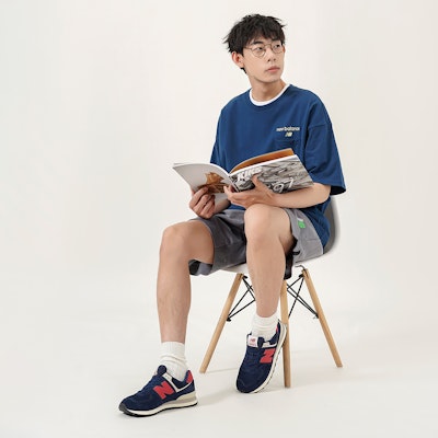 뉴발란스 574 '다크 블루 레드 그레이' ML574PN2 Details for 뉴발란스 574 '다크 블루 레드 그레이' ML574PN2