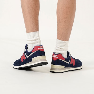 뉴발란스 574 '다크 블루 레드 그레이' ML574PN2 1