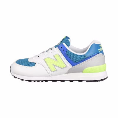 NB 574 'Deep Ozone Blue Bleached Lime'