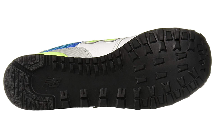 Shop New Balance 574 '深藍漂白酸橙色' ML574PWB