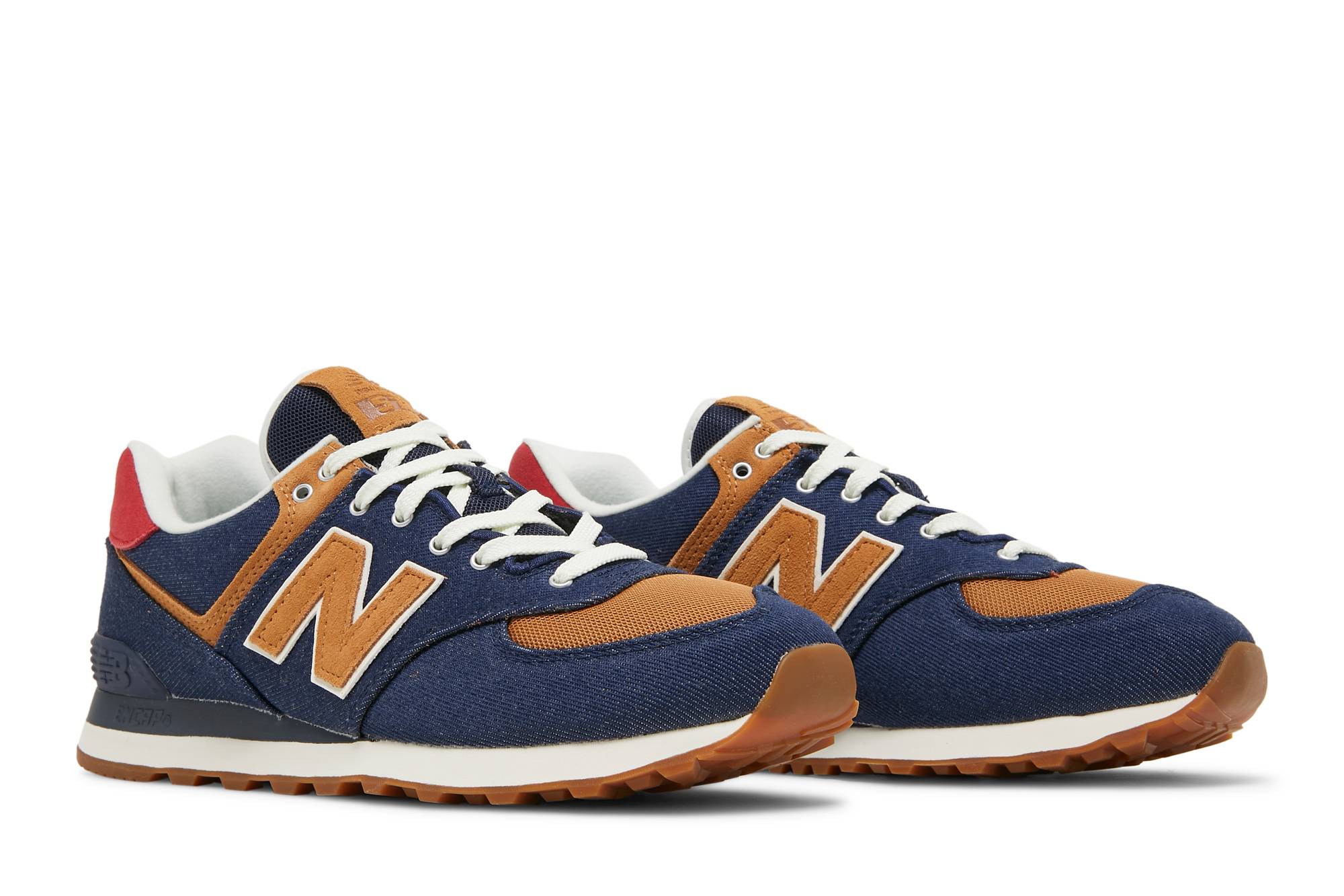 Cheap ニューバランス574 デニム風レッド (Nyū Baransu 574 Denimu-fū Reddo) ML574DN2