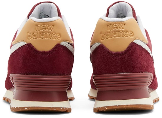 New Balance 574 'Garnet Maple' Merah Maple ML574AD2 Details for New Balance 574 'Garnet Maple' Merah Maple ML574AD2