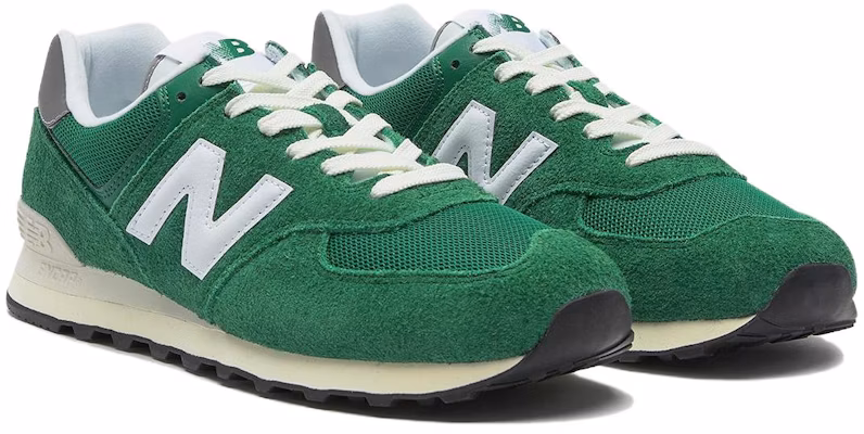 New Balance 574 'Green White' U574HSB Shop New Balance 574 'Green White' U574HSB