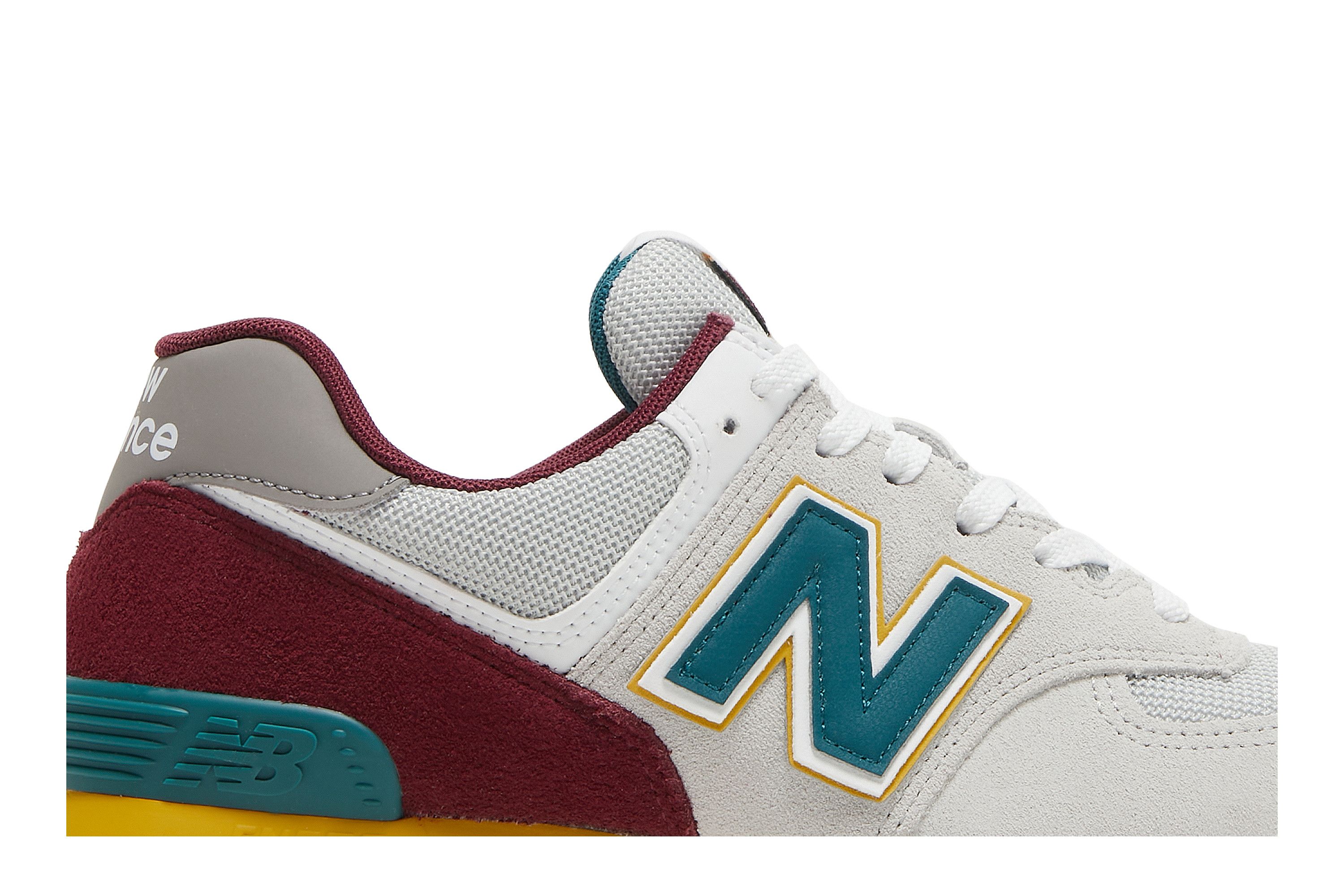 Order New Balance 574 'Gris Burdeos Turquesa Amarillo' ML574PR2