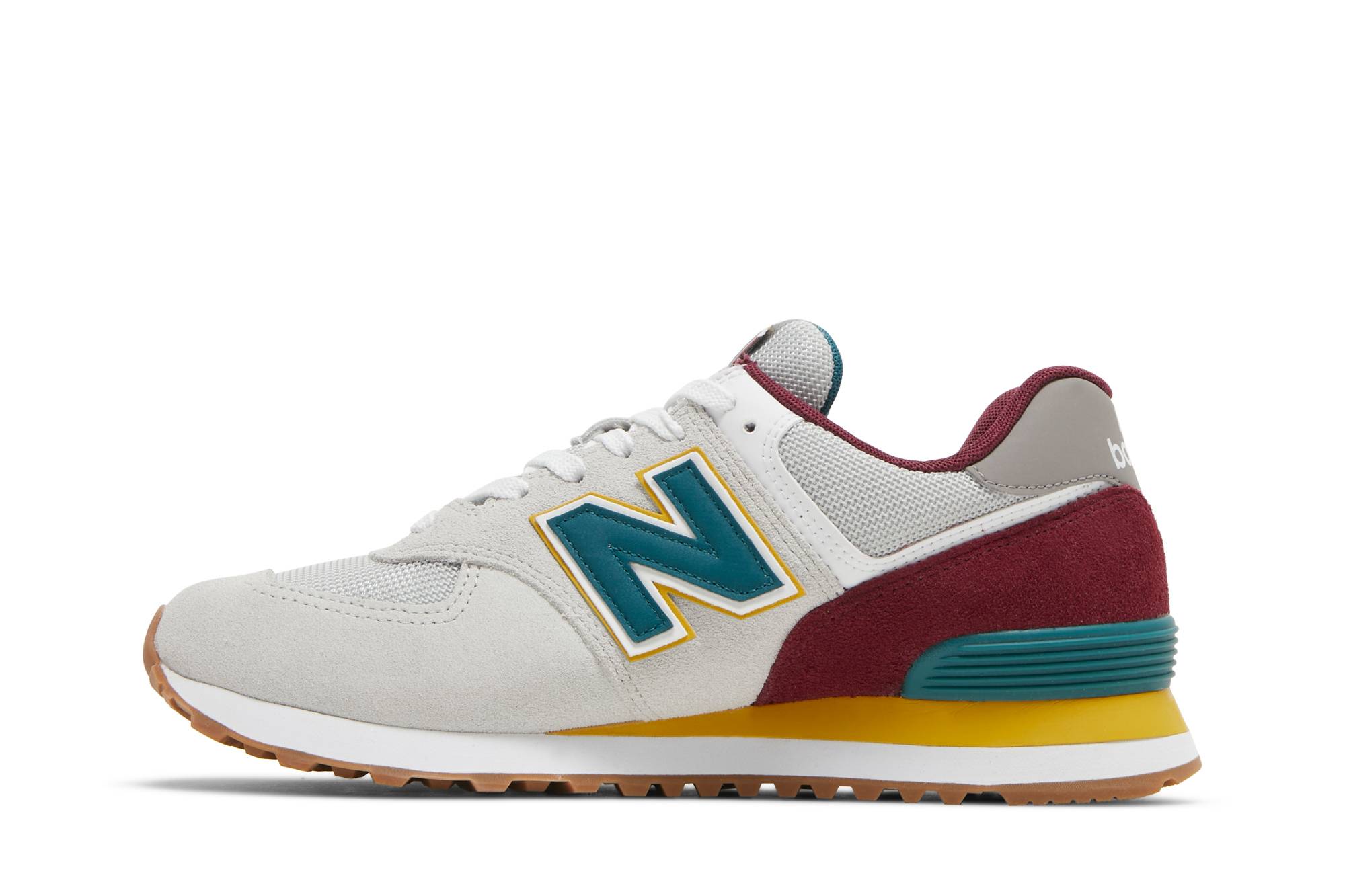 Lookbook New Balance 574 'Abu Burgundy Teal Kuning' ML574PR2