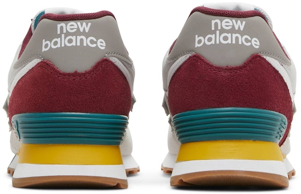 New Balance 574「灰色 酒紅色 青綠色 黃色」ML574PR2 Details for New Balance 574「灰色 酒紅色 青綠色 黃色」ML574PR2