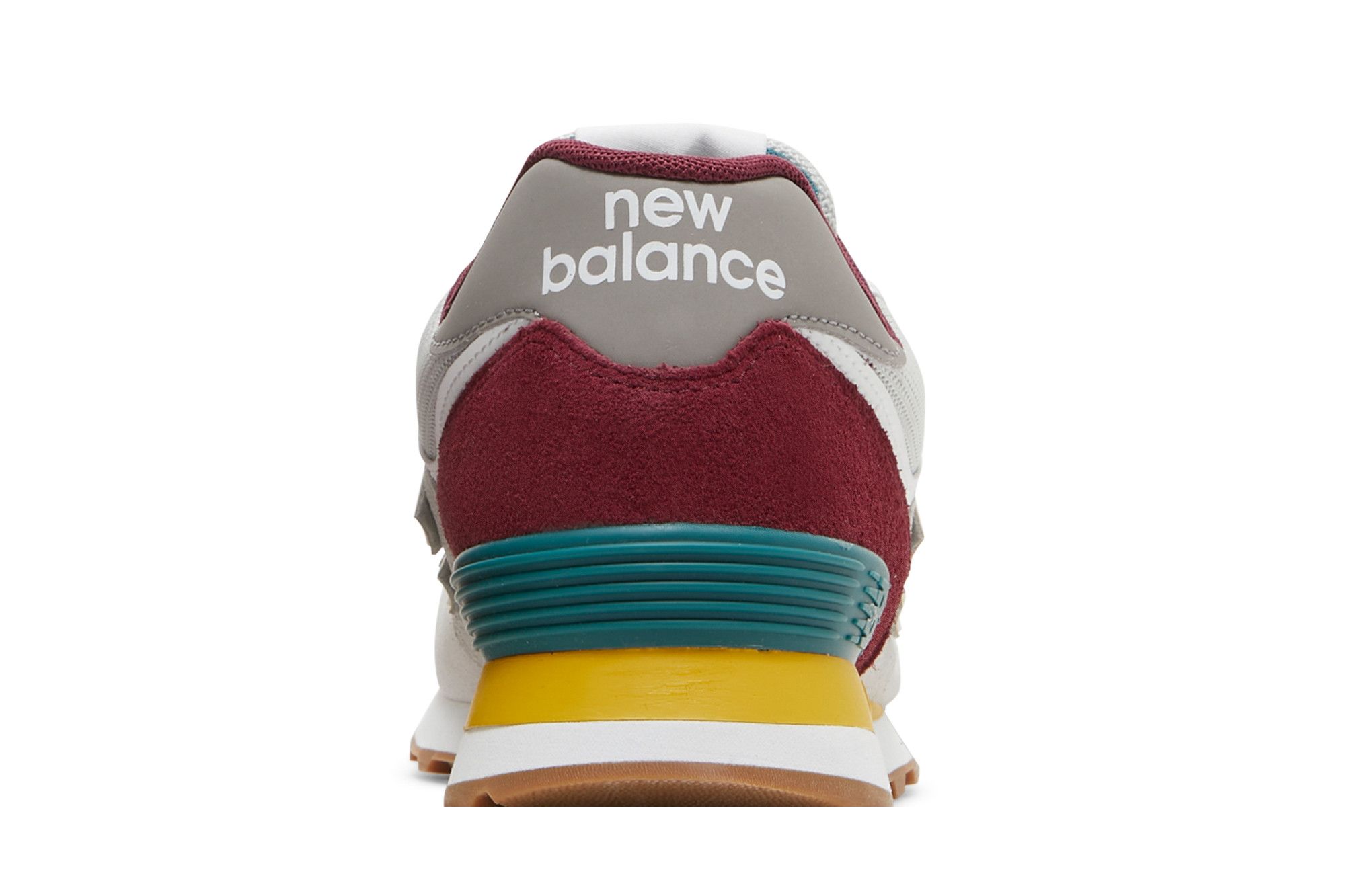 Sizing New Balance 574 'Gris Burdeos Turquesa Amarillo' ML574PR2