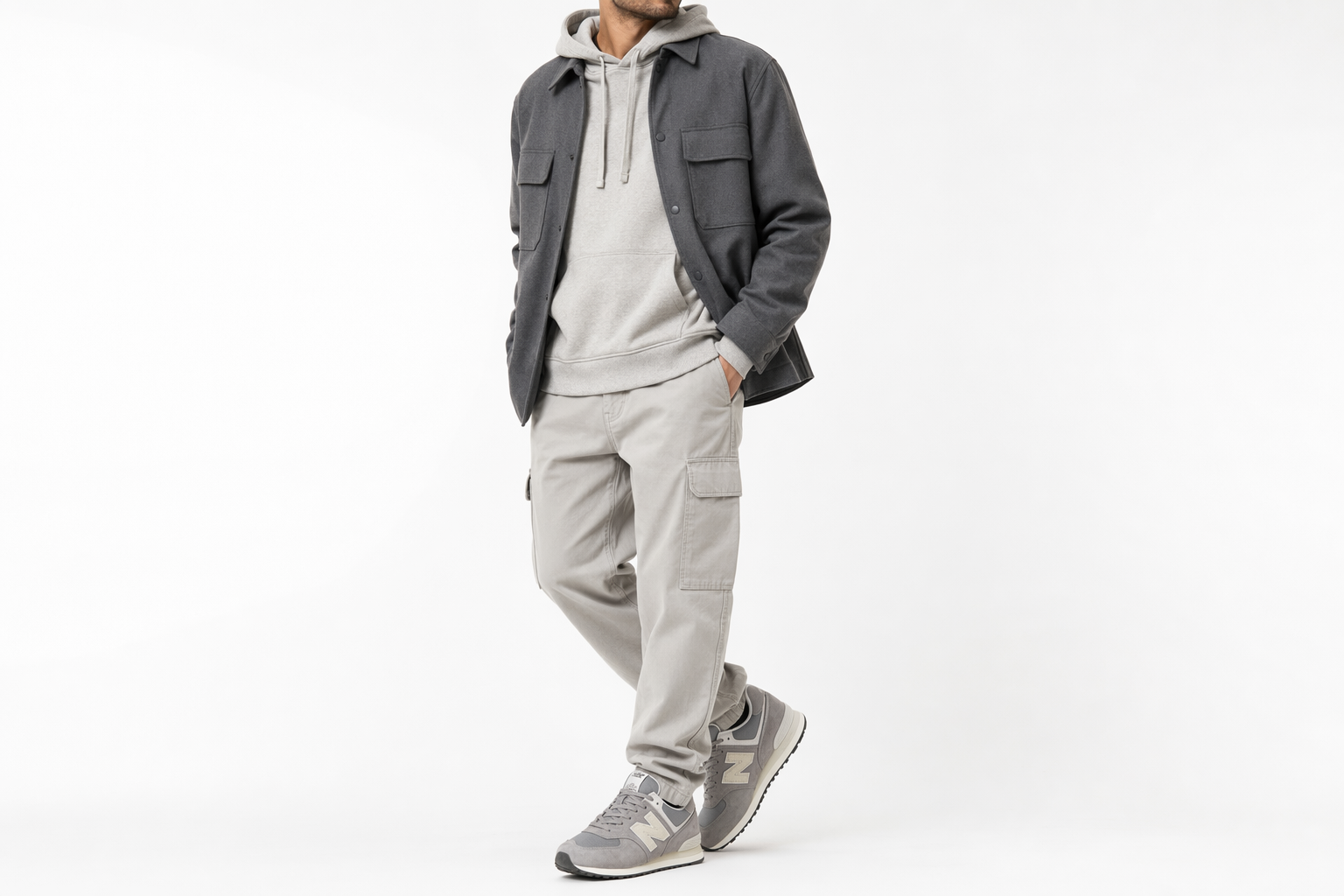 Order New Balance 574 '灰色米白' U574UL2