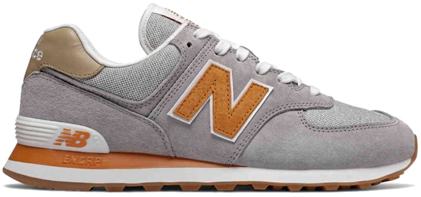 New Balance 574 v2 'Gris Naranja Blanco' ML574MDG Order New Balance 574 v2 'Gris Naranja Blanco' ML574MDG