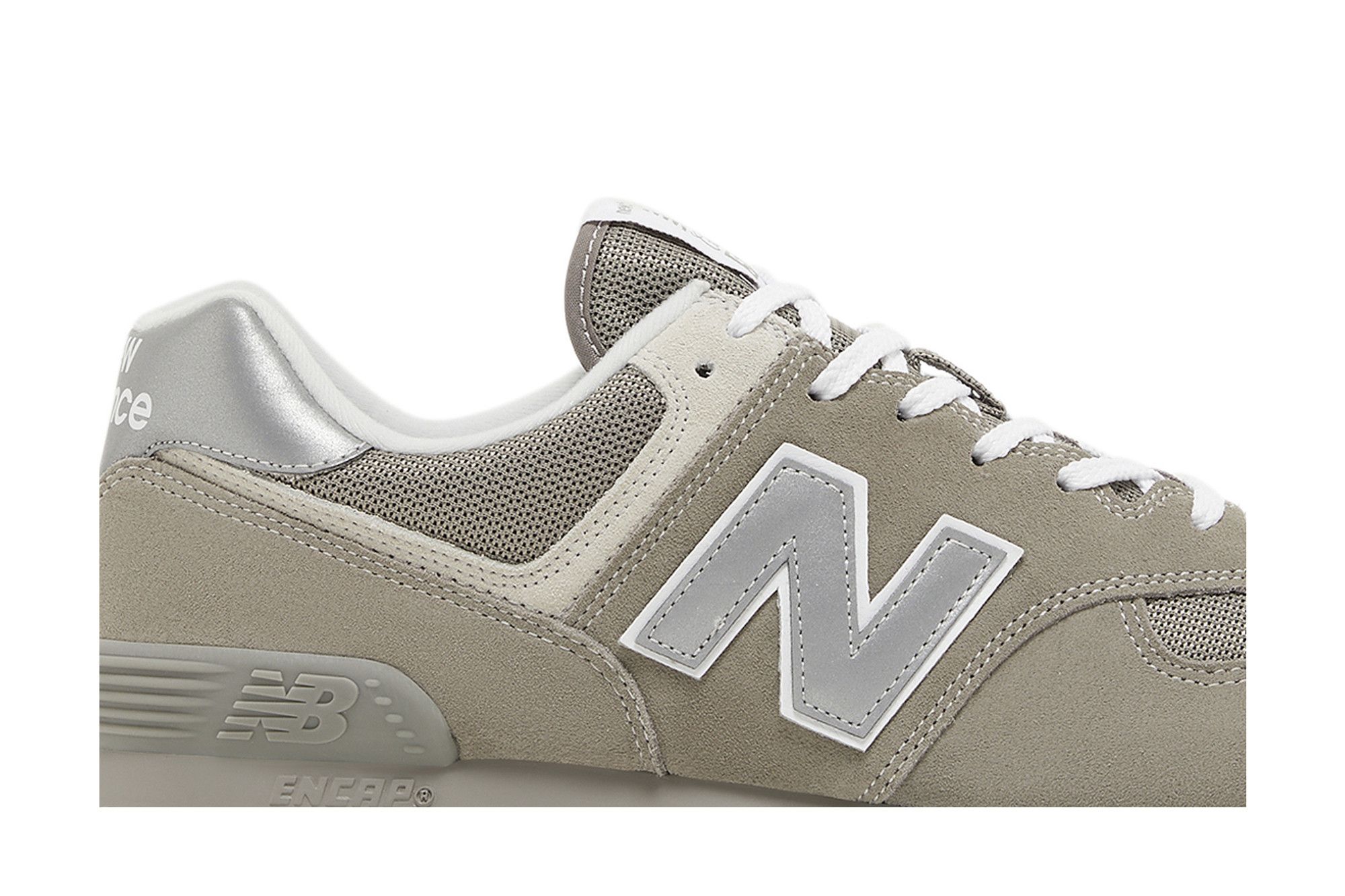 Lookbook New Balance 574 ''Gris Blanc (2022)'' ML574EVG
