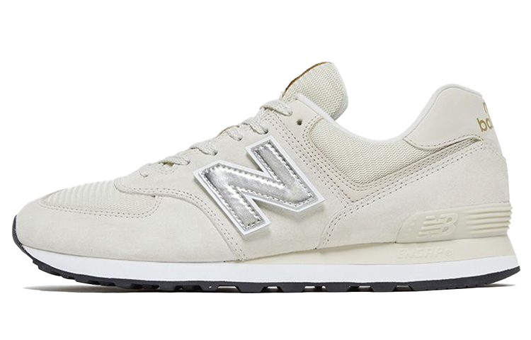 Buy New Balance NB 574 低筒 跑步鞋 男女同款 象牙白