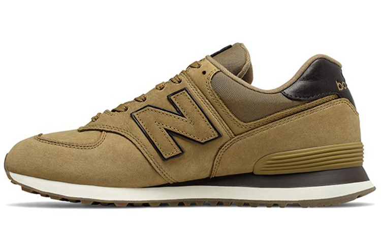 Buy New Balance NB 574 低幫 跑步鞋 男款 淺棕色