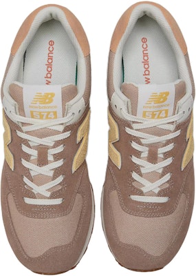New Balance 574 'Coklat Muda Kuning Lembut' ML574RB2 Shop New Balance 574 'Coklat Muda Kuning Lembut' ML574RB2