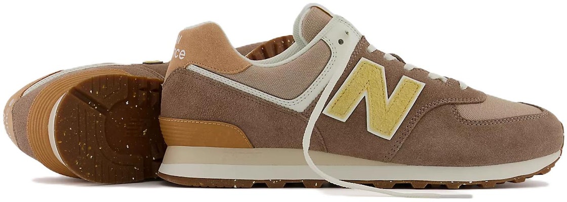 New Balance 574 'Coklat Muda Kuning Lembut' ML574RB2 Details for New Balance 574 'Coklat Muda Kuning Lembut' ML574RB2