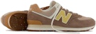 New Balance 574 'Coklat Muda Kuning Lembut' ML574RB2