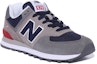 Lookbook New Balance 574 'Marblehead Pigment' Lelaki/Wanita Kasual Retro ML574EAD