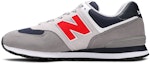 Lookbook New Balance 574 'Abu Marblehead Merah Velositas' ML574SO2