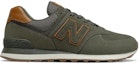 Order New Balance 574 Retro Antideslizante y Resistente al Desgaste 'Verde' ML574NG2
