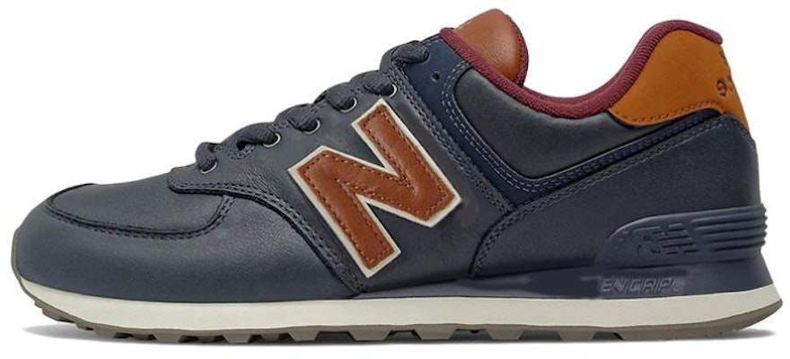 뉴발란스 574 '내추럴 인디고 새들 브라운' ML574OMC Buy 뉴발란스 574 '내추럴 인디고 새들 브라운' ML574OMC