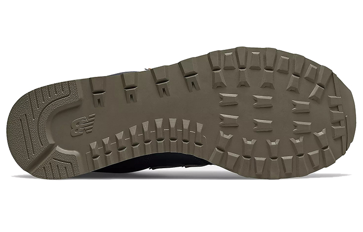 Shop New Balance 574 '天然靛藍馬鞍棕' ML574OMC