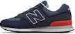 New Balance 574 'Navy Black' Lelaki Wanita Kasut ML574EAE