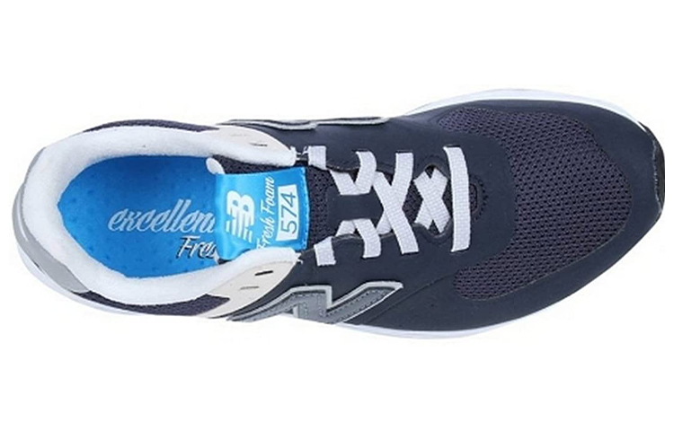 Lookbook 뉴발란스 574 네이비 (New Balance 574 Navy) MFL574AN
