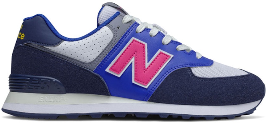 New Balance 574 'Navy Exuberant Pink' Wanita ML574MC2 Order New Balance 574 'Navy Exuberant Pink' Wanita ML574MC2