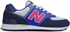 Order New Balance 574 'Navy Exuberant Pink' Wanita ML574MC2