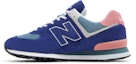 Lookbook ニューバランス 574 'ネイビーナチュラルピンク' ML574GD2 ML574GD2