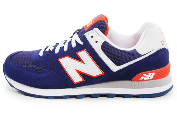 Buy New Balance 574系列 減震防滑 低筒運動跑步鞋 男女同款 深藍色