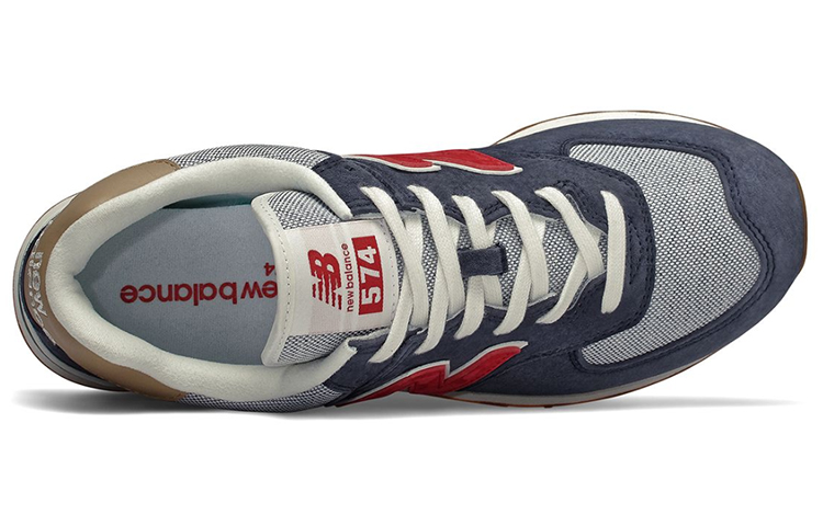 Lookbook 뉴발란스 574 '네이비 레드' ML574PTR